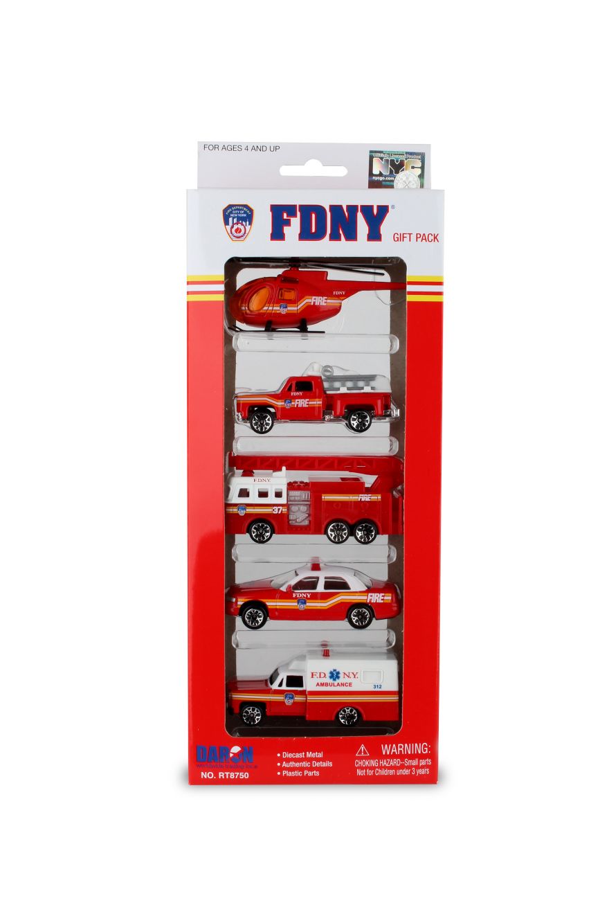 FDNY Vehicle Gift Set (5 Piece)