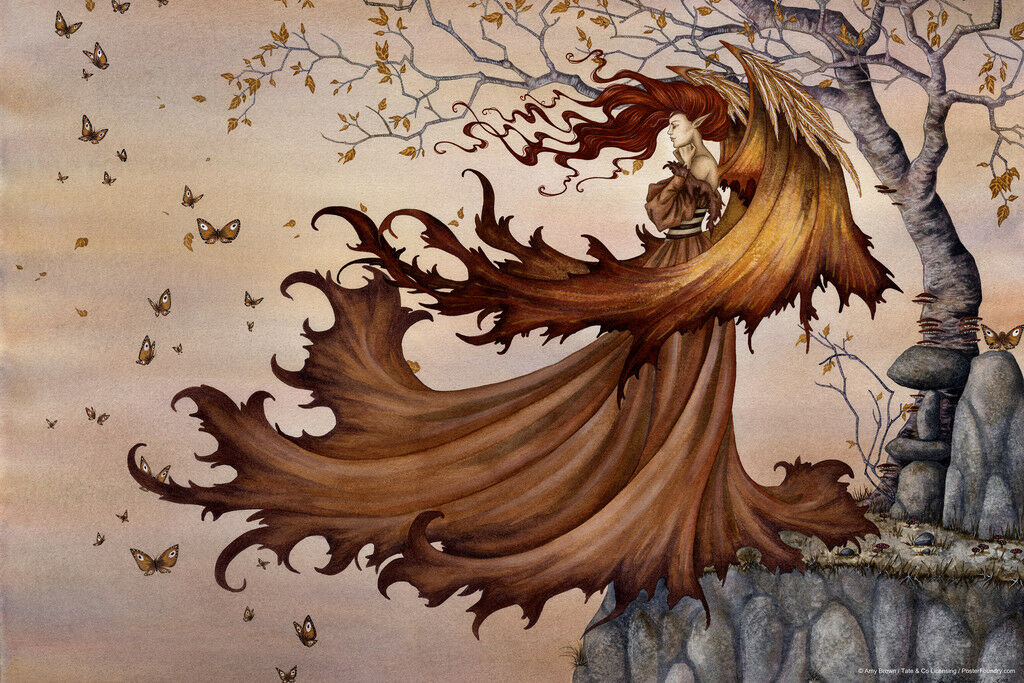 Amy Brown Passage to Autumn Playmat