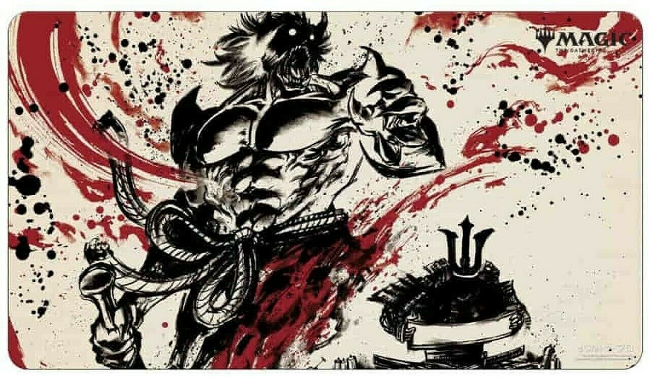 Magic the Gathering Playmat: Japanese Mystical Archive - Demonic Tutor