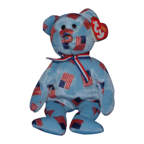 Beanie Baby: Union the Bear (Flag Nose, USA Exclusive)