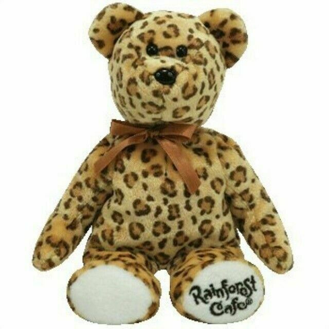 Beanie Baby: Leopold the Bear (Rainforest Café Exclusive)