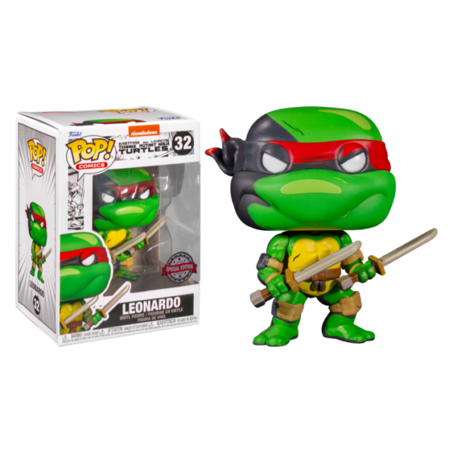 Teenage Mutant Ninja Turtle: Comic Leonardo Pop! Vinyl Figure (32)