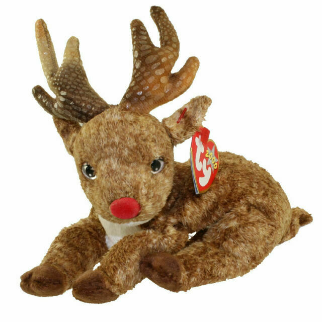Beanie Baby: Roxie the Reindeer (Red Nose)