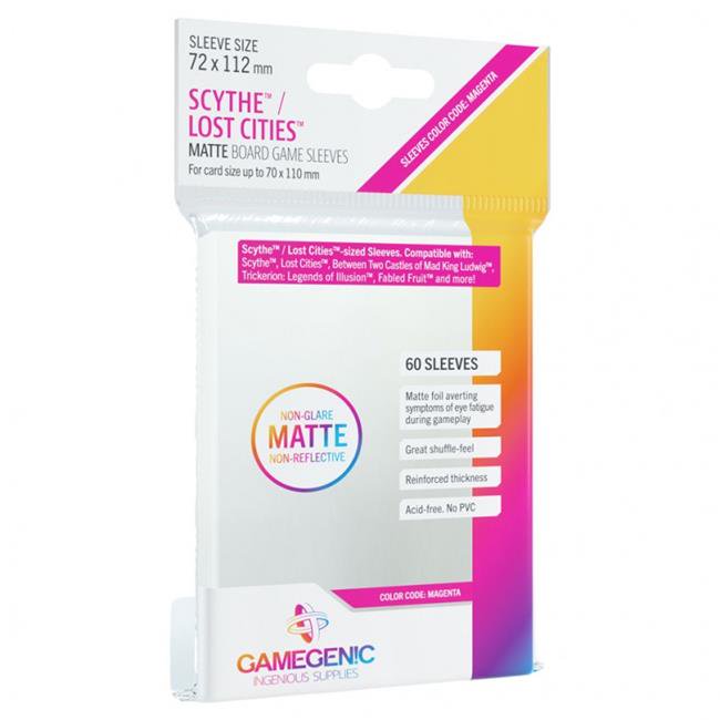 Gamegenic Matte Board Game Sleeves: Scythe/Lost Cities