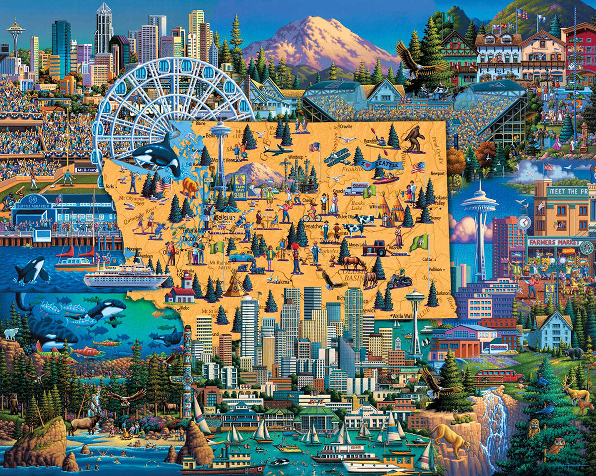 Best of Seattle (100 pc puzzle)