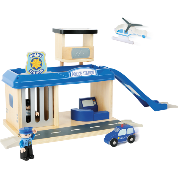 Police Station Playset with Accessories