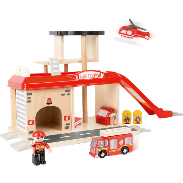 Fire Station Playset with Accessories