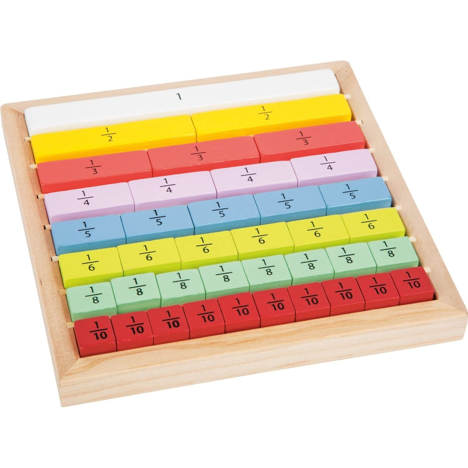 Learning Fractions Educational Toy