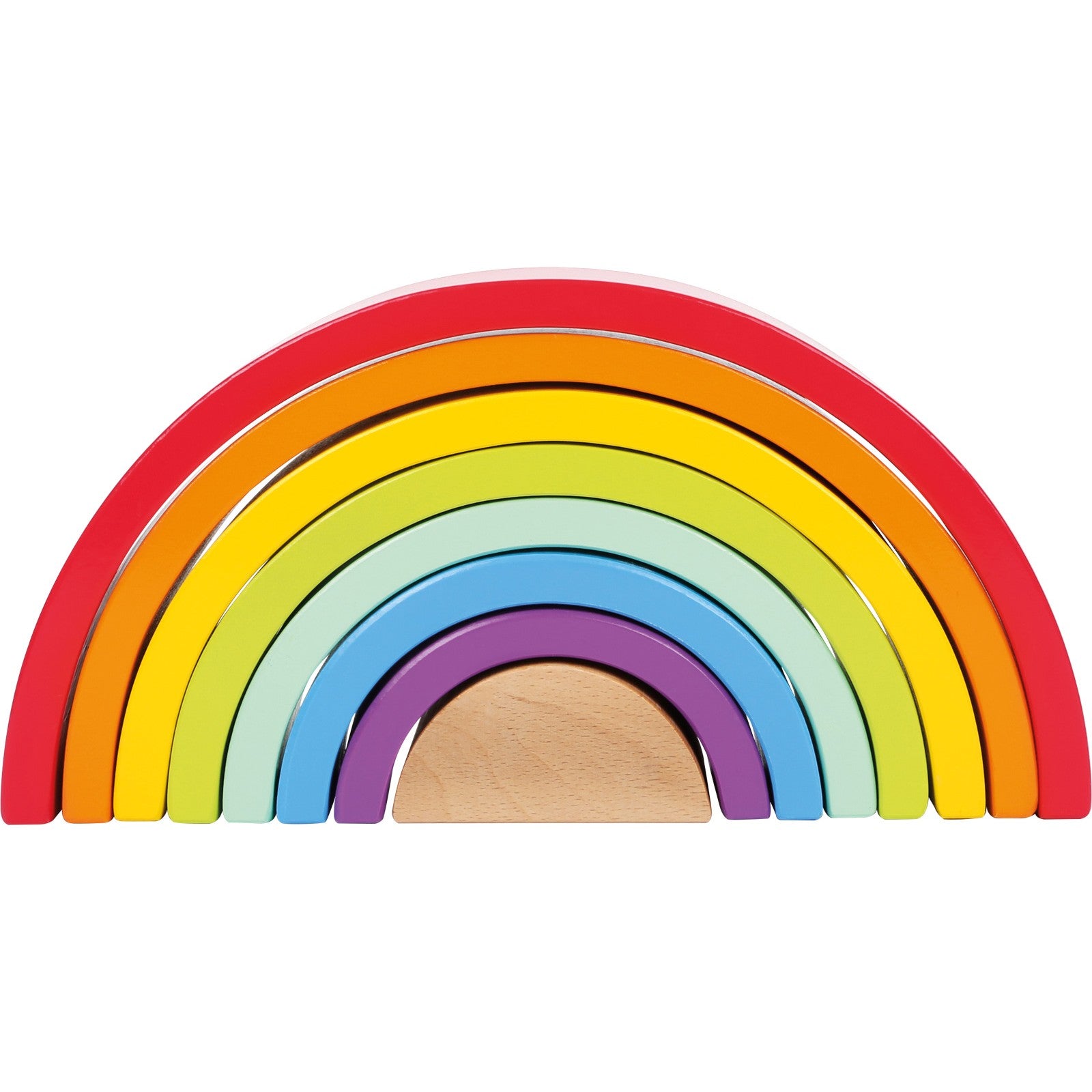 Large Rainbow Building Block Playset