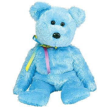 Beanie Baby: Sherbet the Bear (Blue)