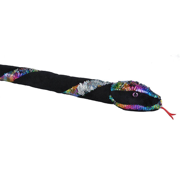 Sequin Snake 54" (Rainbow Twist)