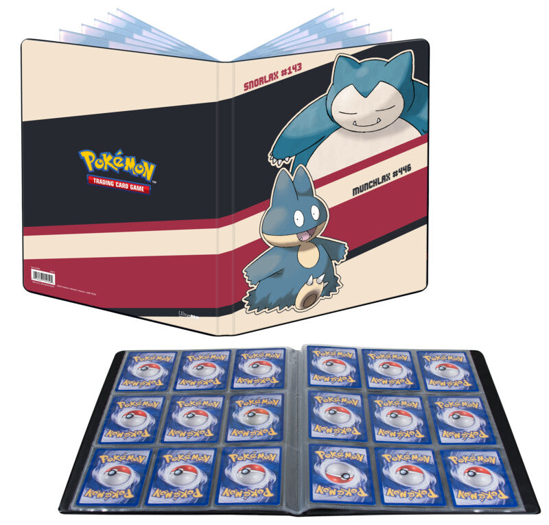 Ultra Pro Pokemon: Snorlax and Munchlax 9-Pocket PRO Binder