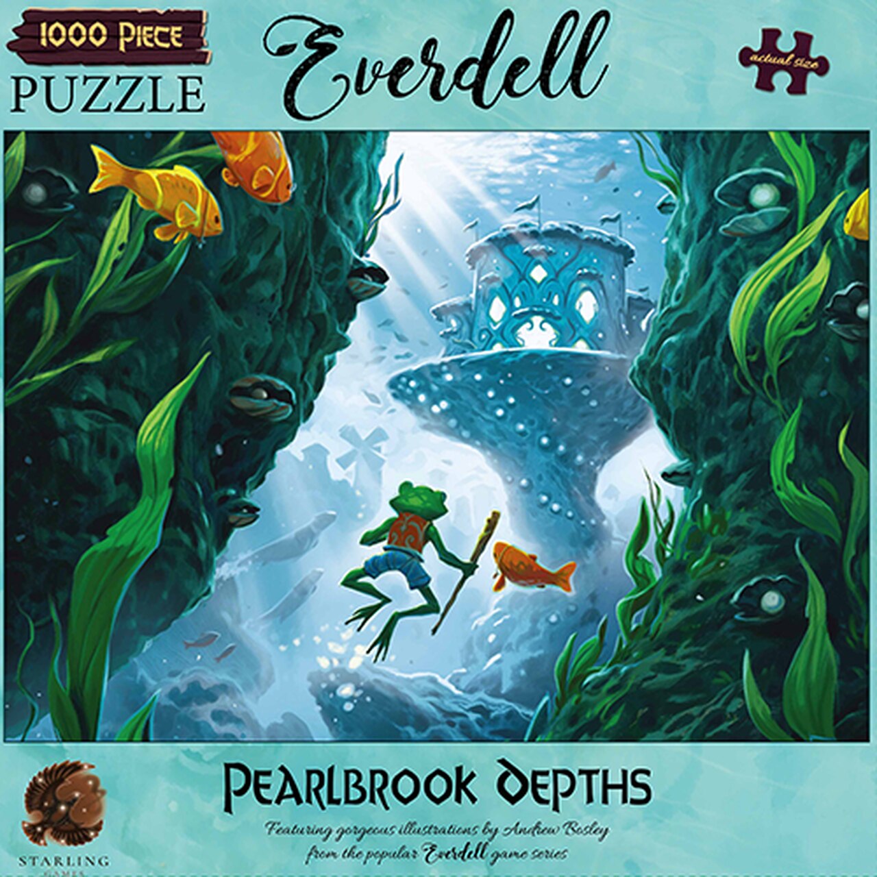 Everdell Puzzle: Pearlbrook Depths (1000pc Puzzle)