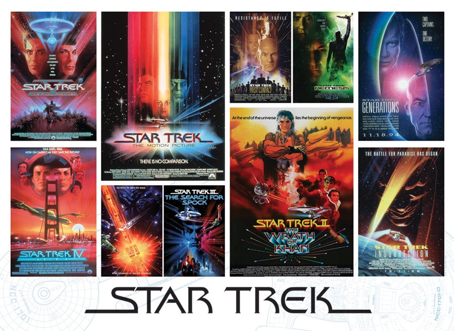 Star Trek: Films (1000 pc puzzle)