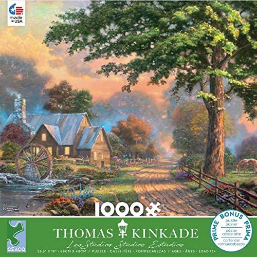 Thomas Kinkade - Simpler Times II (1000 pc puzzle)