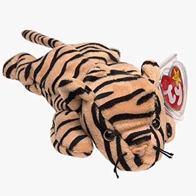 Beanie Baby: Stripes the Tiger (Light)