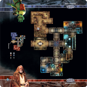 Star Wars: Imperial Assault - Anchorhead Cantina Skirmish Map