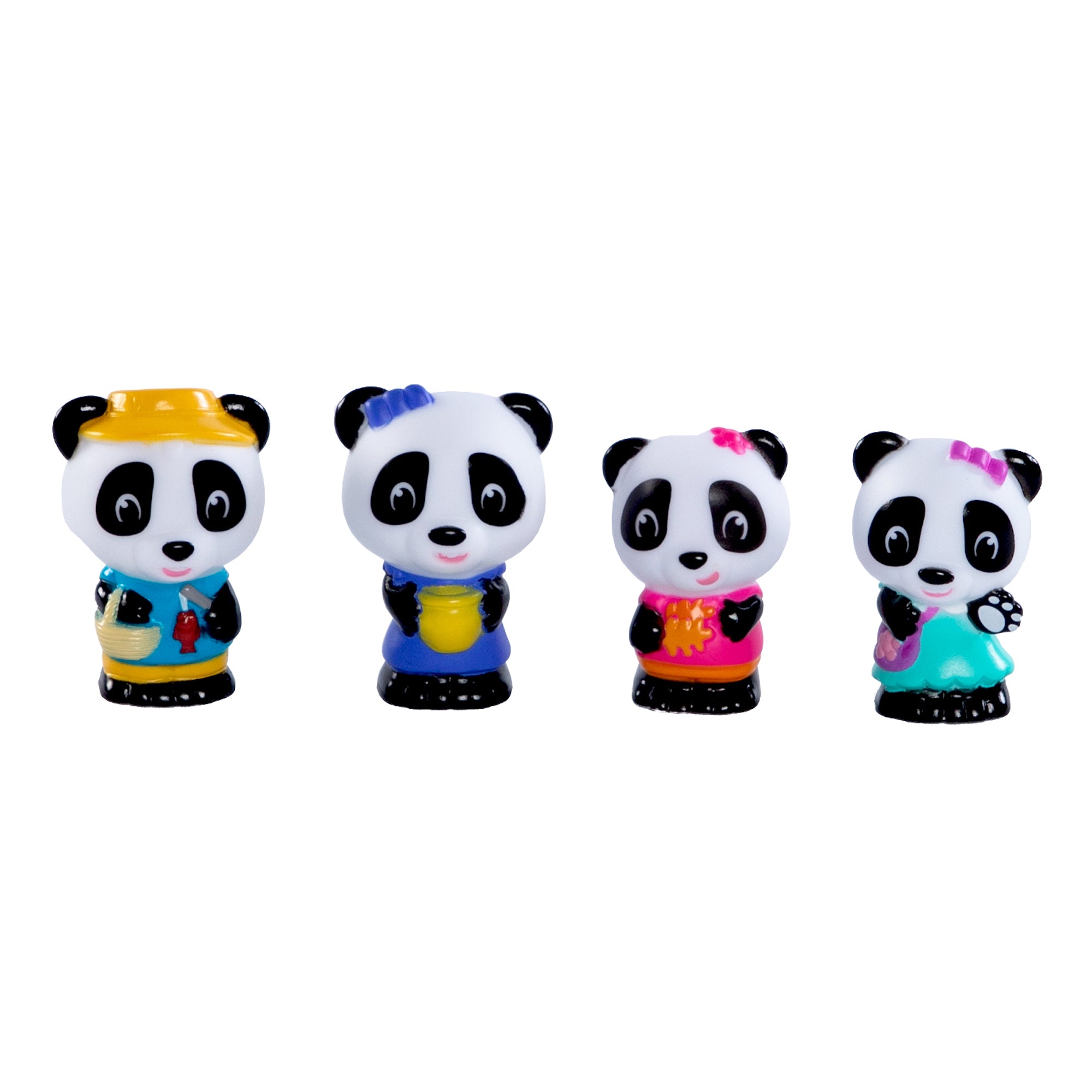 Timber Tots Panda Family (Set of 4)