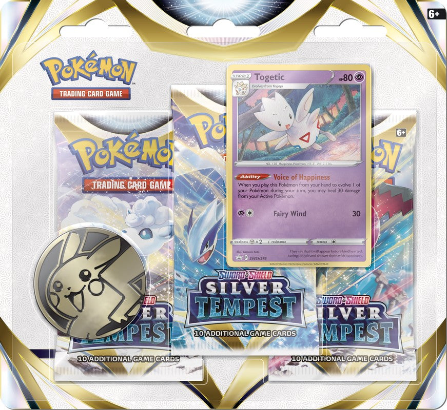 Silver Tempest: 3 Pack Blister