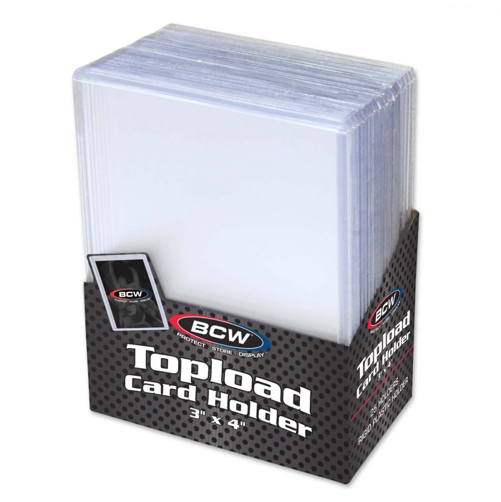 3" x 4" Topload Card Holder - Standard