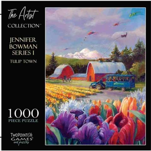 The Artist Collection: Tulip Town (1000 pc Puzzle)