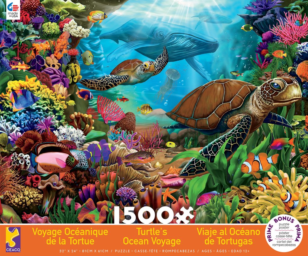 Turtle's Ocean Voyage (1500 pc puzzle)