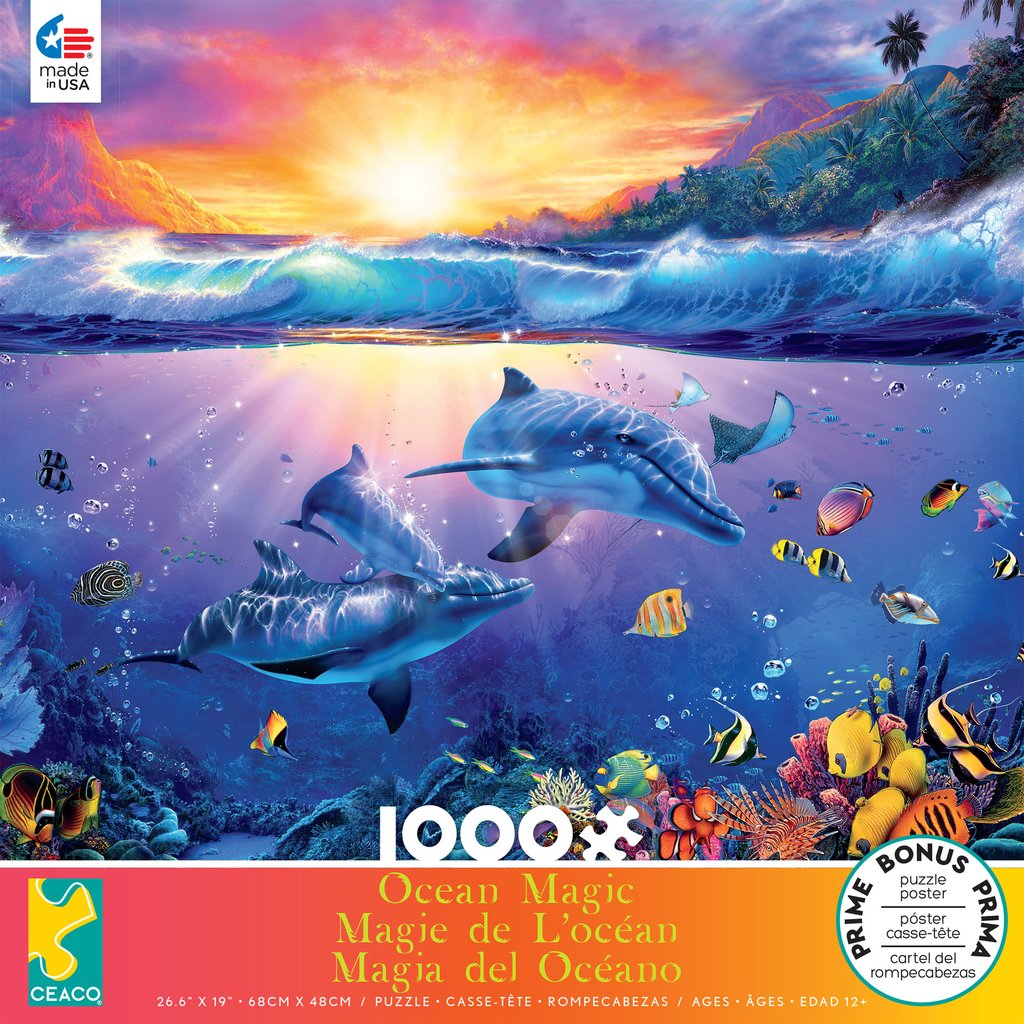 Ocean Magic: Twilight in Paradise (1000 pc puzzle)