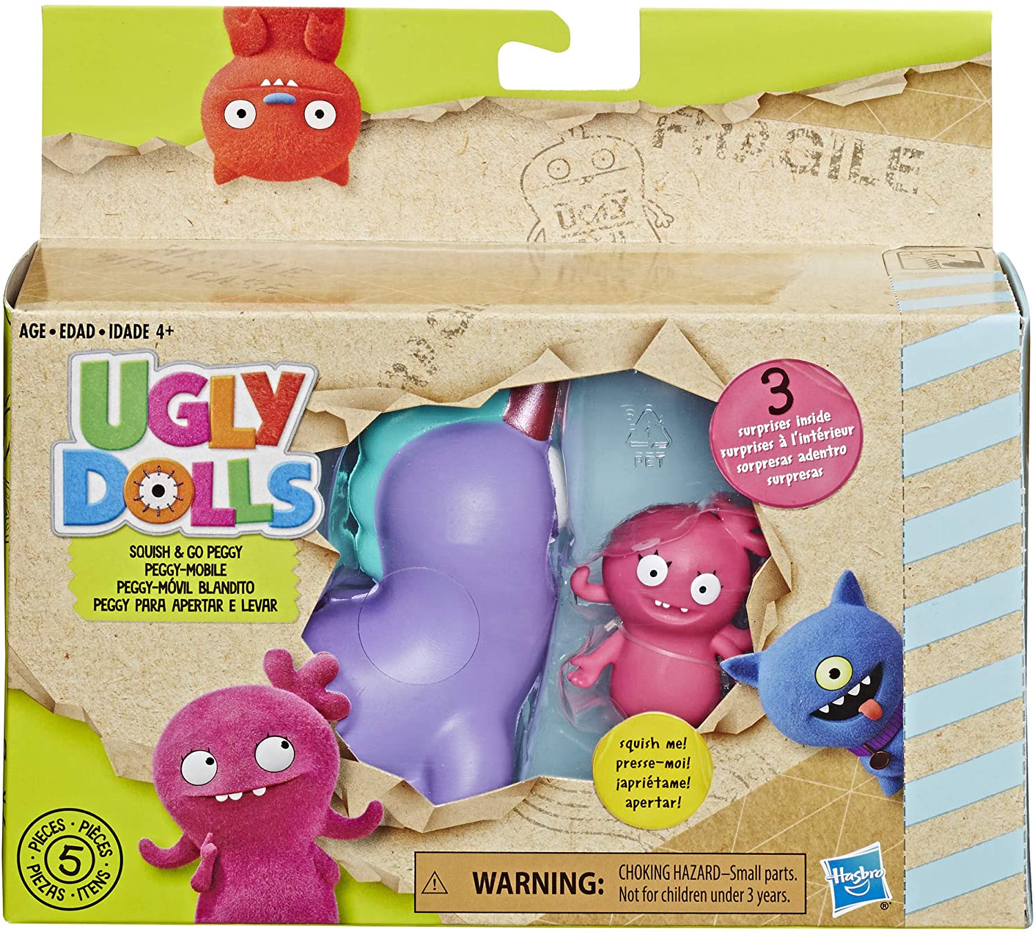 Ugly Dolls: Squish & Go Set - Peggy