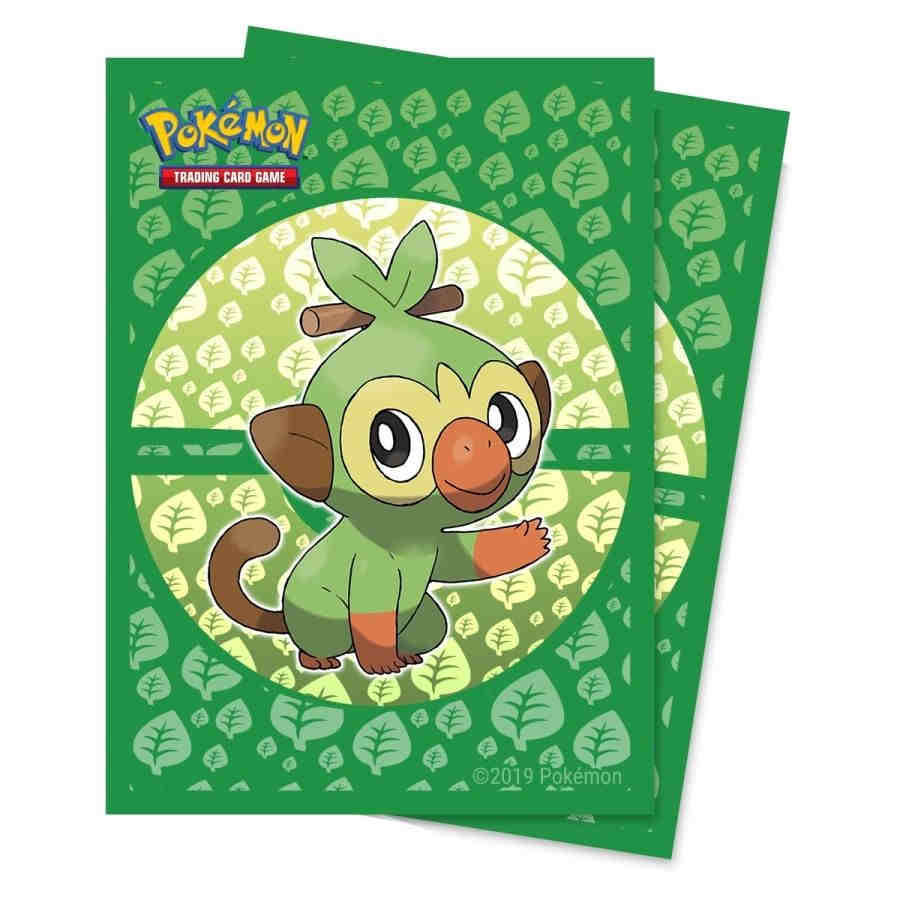 Sword and Shield: Galar Starters Deck Protector Sleeves - Grookey