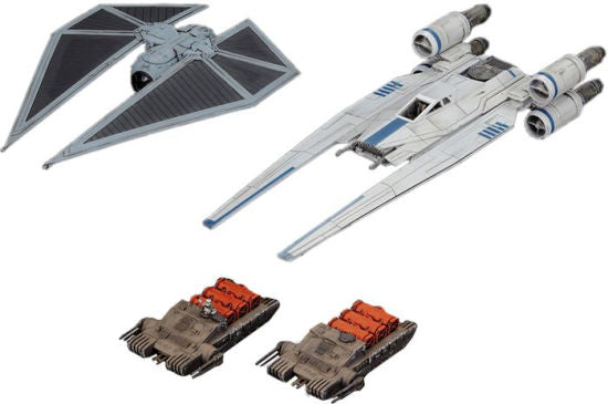 U-Wing and Tie Striker Model Kit (1/144)