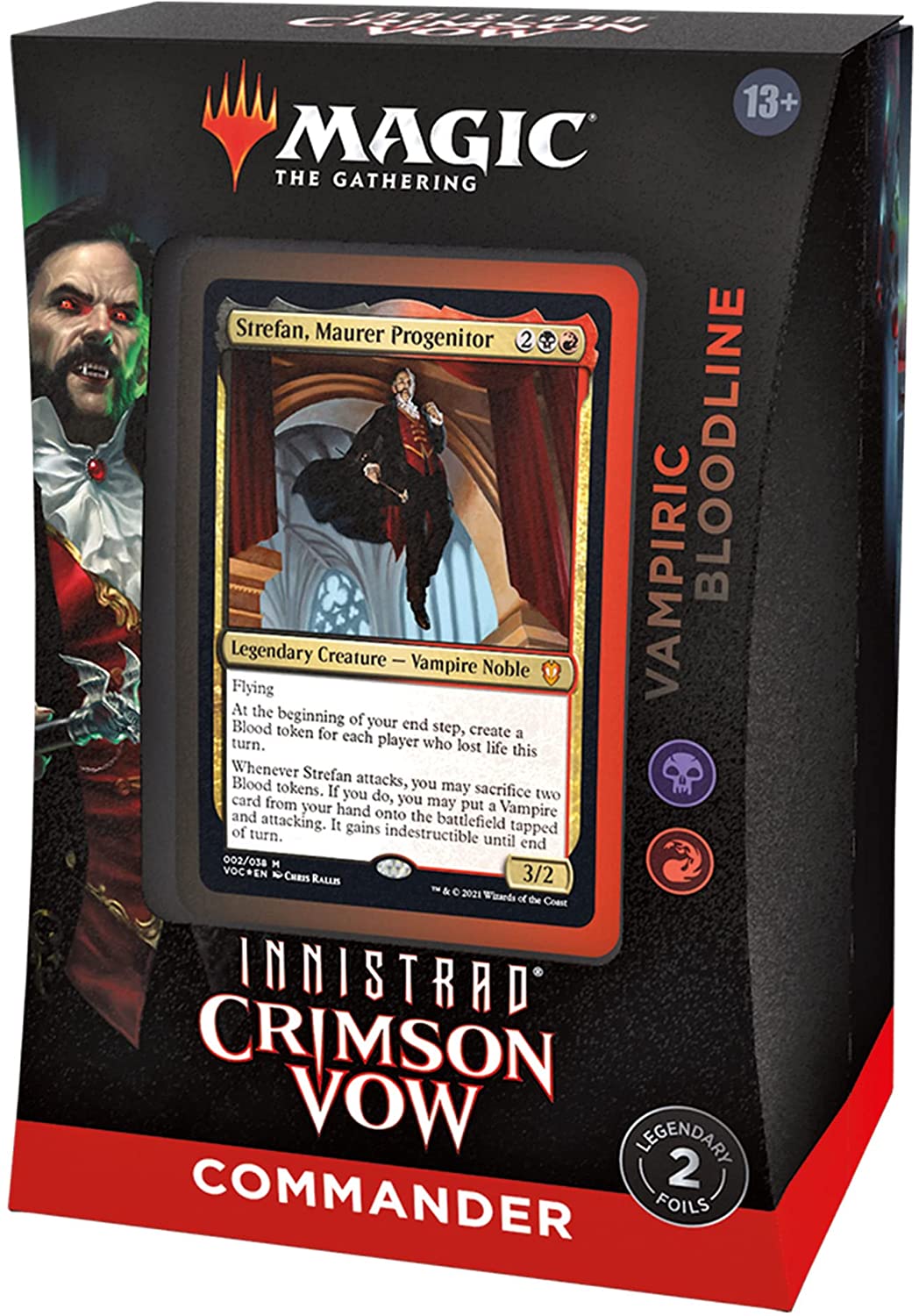 Innistrad: Crimson Vow - Commander Decks - Vampiric Bloodline Innistrad: Crimson Vow - Commander Decks - Vampiric Bloodline