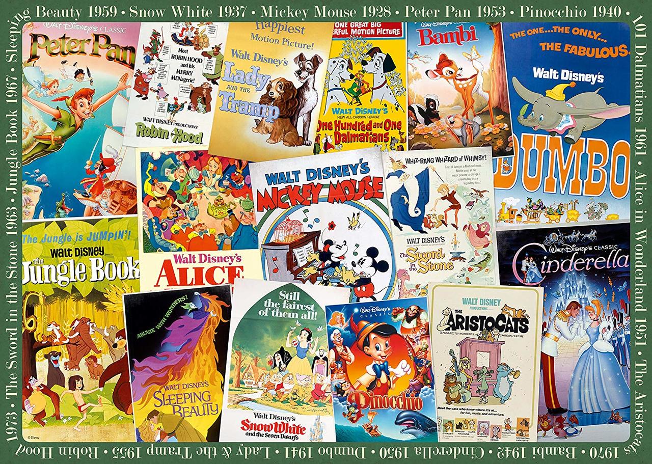 Disney Vintage Movie Posters (1000 pc puzzle)