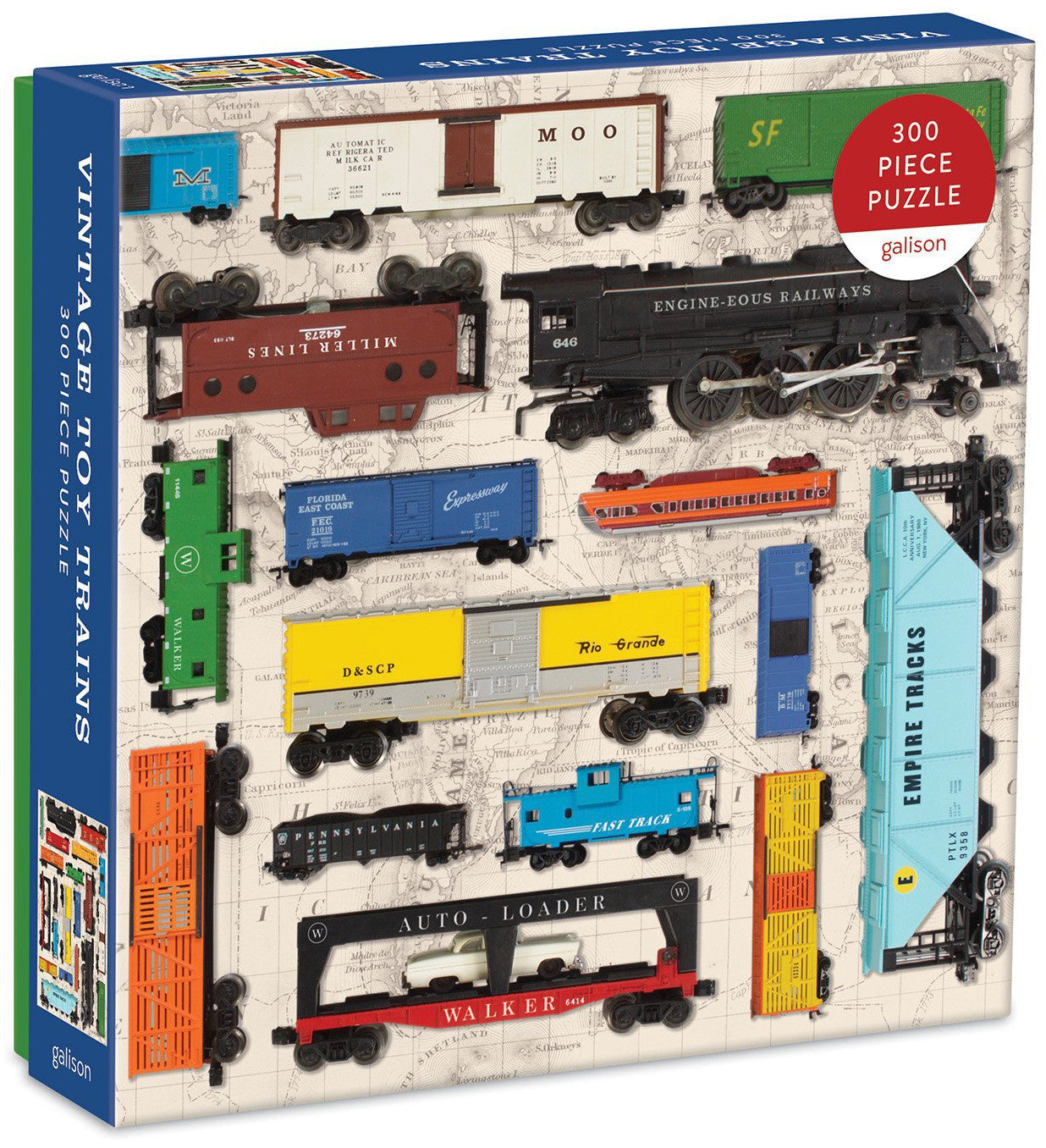 Vintage Toy Trains (300 pc puzzle)
