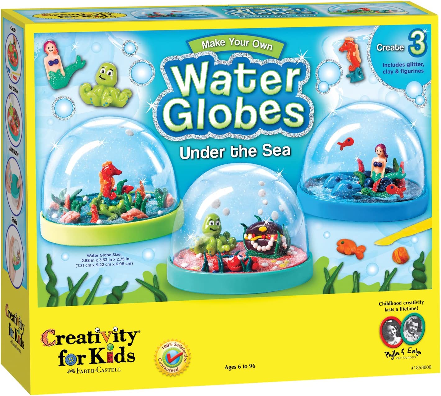 Creativity for Kids Make Your Own Water Globes - Under the Sea Snow Globes
