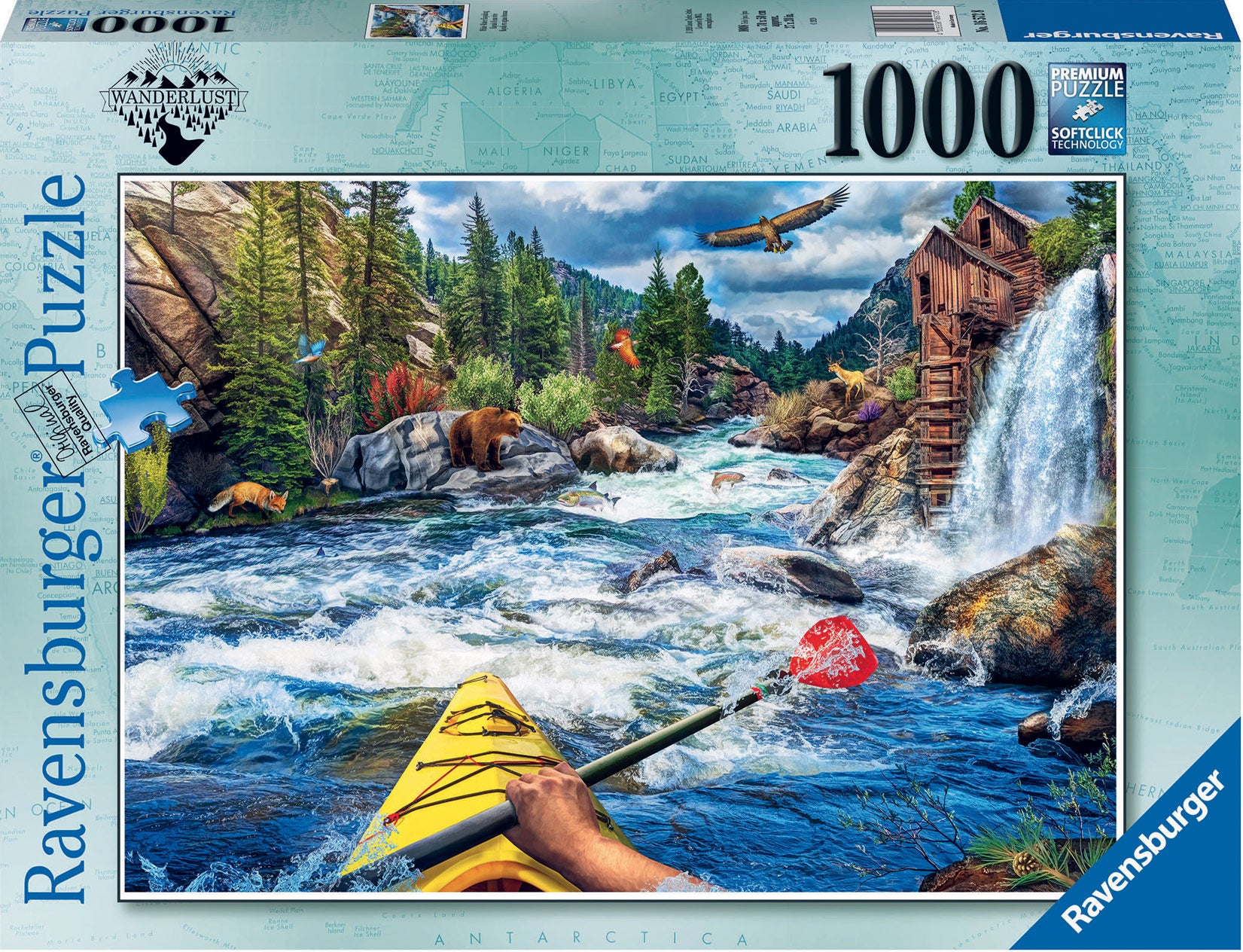 Whitewater Kayaking (1000 pc puzzle)