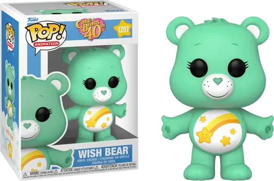 Pop Vinyl Care Bears 40th Wish Bear Figure