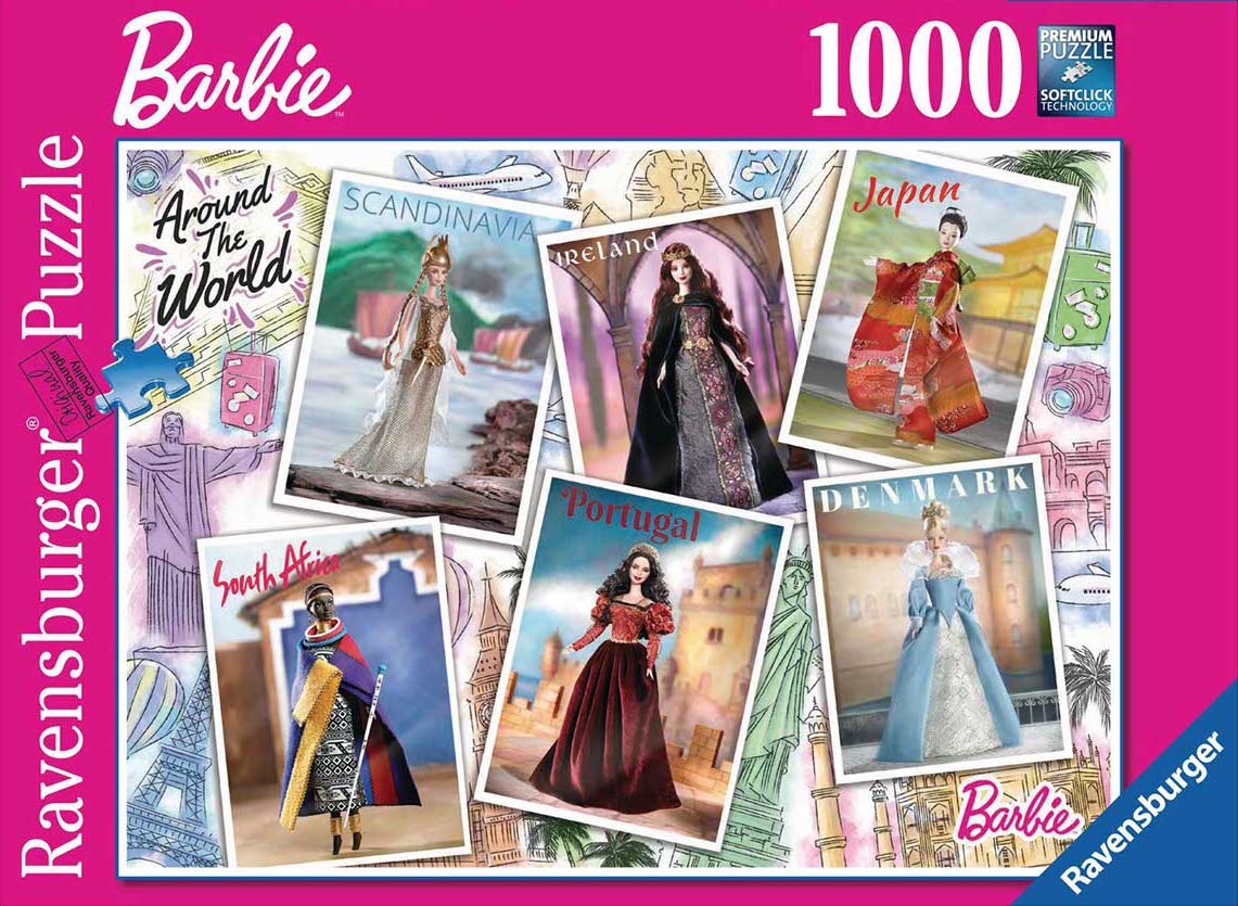 Barbie Around the World (1000 pc puzzle)