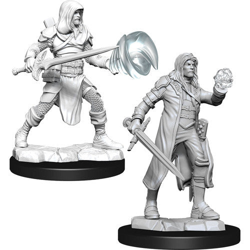 D&D Nolzur's Marvelous Unpainted Miniatures: W13 Multiclass Fighter + Wizard (Male)