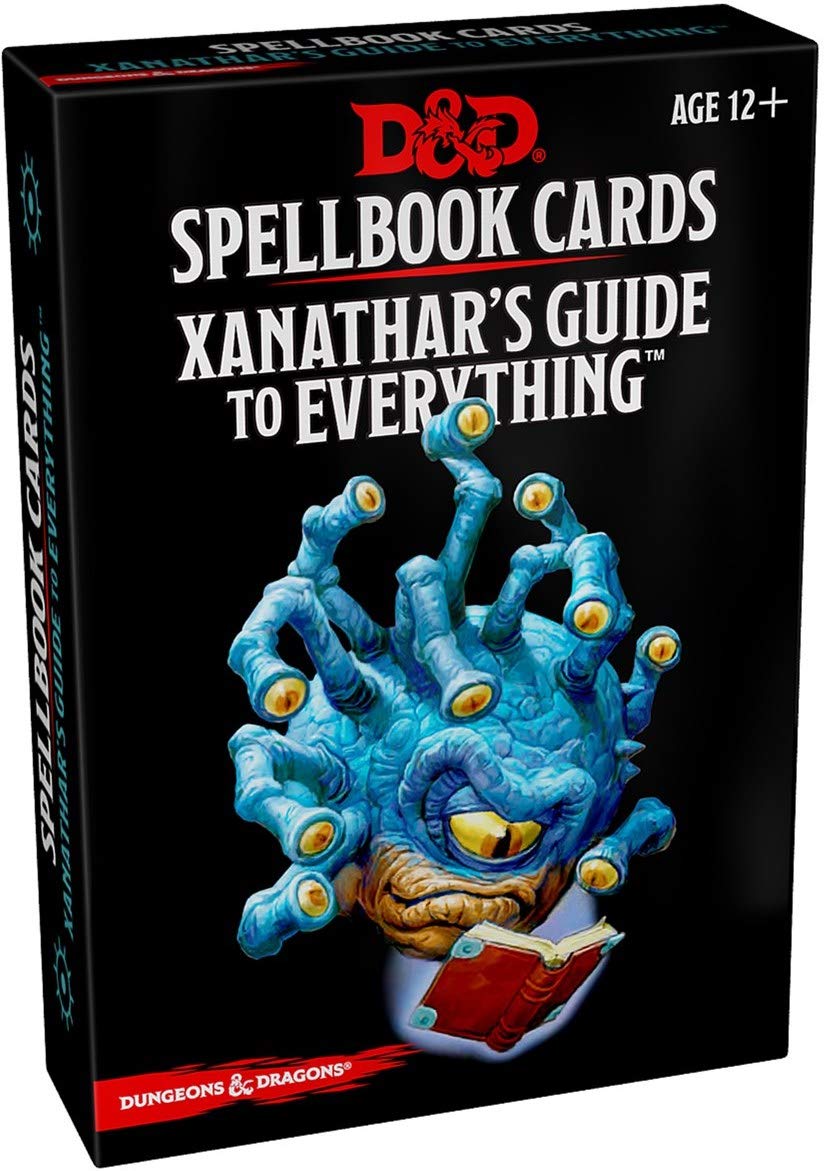 D&D: Spellbook Cards - Xanathar's Guide to Everything